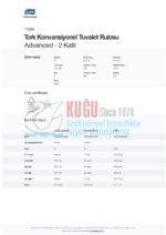 KT-110284 Tork T4 Sistem Konvansiyonel 2 Katlı Tuvalet Rulosu Advanced (1 Rulo 248 Yaprak-Koli İçi 24 Rulo) - Görsel 3