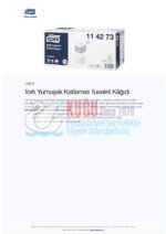 KT-114273 Tork Yumuşak Katlamalı WC Tuvalet Kağıdı 2 Katlı Premium T3 - (1 Paket 252 Adet-Koli İçi 30 Paket) - Görsel 6