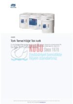KT-120155 Tork İçten Çekmeli M2 Sistem Temel Kâğıt Tek Katlı Beyaz Renk (300 Metre 1 Rulo-Koli İçi 6 Rulo) - Görsel 4