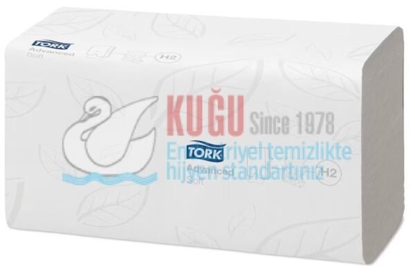 KT-120398 Tork Xpress® Yumuşak 2 Katlı El Havlusu H2 Sistem Z Katlama El Havlusu (1 Paket 180 Adet-Koli İçi 21 Paket) - Görsel 5