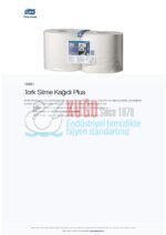 KT-130041 Tork W2 ve W1 Sistem Silme Kağıdı Plus (1 Rulo 255 Metre-Koli İçi 2 Rulo) - Görsel 7