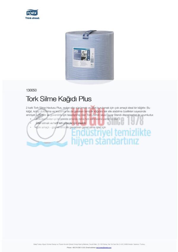 KT-130050 Tork W1 Sistem Silme Kağıdı Plus (1 Rulo 510 Metre-Koli İçi 1 Rulo) - Görsel 7