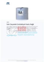 KT-130070 Tork W1 Sistem Dayanıklı Endüstriyel Havlu Kağıt (1 Rulo 340 Metre-Koli İçi 1 Rulo) - Görsel 2