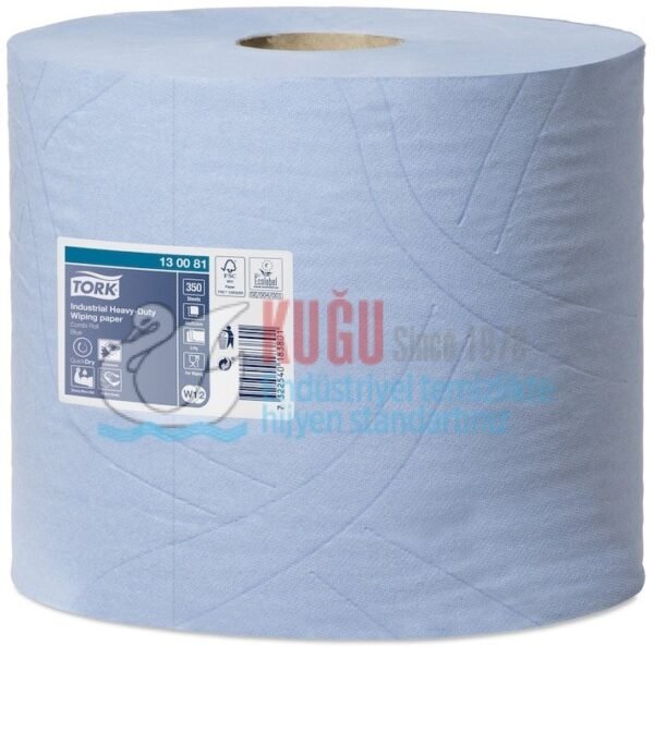 KT-130081 Tork W1 Sistem Endüstriyel Ağır İş Silme Kağıdı (1 Rulo 119 Metre-Koli İçi 2 Rulo) - Görsel 3