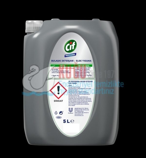 64371938 Cif Professional Elde Yıkama Bulaşık Deterjanı 5 Litre - Görsel 2