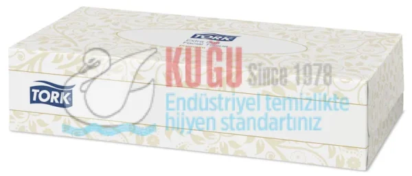 KT-140280 Tork Ekstra Yumuşak Kutu Mendil Premium - Görsel 3