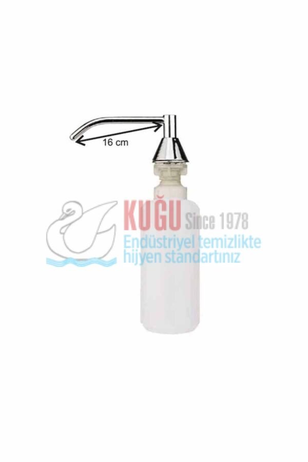 1805 Ankastre 10000 ML İç Hacimli 16 Cm Gaga Uzunluğunda Sıvı Sabun Dispenseri - Görsel 1