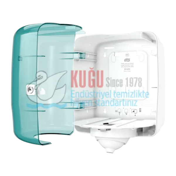 KT-473180 Tork Reflex™ Turkuaz M4 Sistem Her Seferinde Tek Yaprak Veren, İçten Çekmeli Havlu Dispenseri - Görsel 4