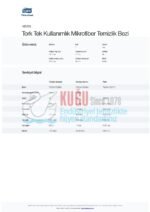 KT-183700 Tork Tek Kullanımlık Mikrofiber Temizlik Bezi - Görsel 8