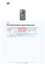 KT-256055 Gri Renk Tork Ortam Kokusu Spreyi Dispenseri - Görsel 10