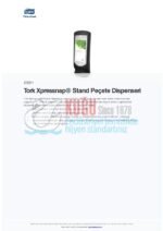 KT-272211 Tork Xpressnap® N4 Sistem Siyah Stand Peçete Dispenseri - Görsel 9