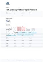 KT-272211 Tork Xpressnap® N4 Sistem Siyah Stand Peçete Dispenseri - Görsel 10