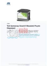 KT-272808 Tork Xpressnap Snack® Siyah N10 Sistem Masaüstü Peçete Dispenseri - Görsel 5