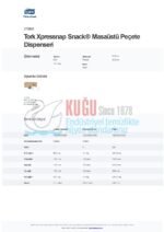 KT-272808 Tork Xpressnap Snack® Siyah N10 Sistem Masaüstü Peçete Dispenseri - Görsel 6