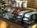 KT-272901 Tork Xpressnap Fit® N14 Sistem Siyah Tezgah Üstü Peçete Dispenseri - Görsel 3