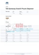 KT-273003 Tork Xpressnap Snack® Ahşap N10 Sistem Peçete Dispenseri - Görsel 6