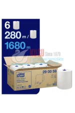 KT-290059 Tork Matic® Ekstra Uzun Hareketli El Havlusu Evrensel H1 Beyaz (1 Rulo 280 Metre-Koli İçi 6 Rulo) - Görsel 2