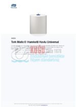 KT-290059 Tork Matic® Ekstra Uzun Hareketli El Havlusu Evrensel H1 Beyaz (1 Rulo 280 Metre-Koli İçi 6 Rulo) - Görsel 7