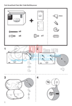 KT-682000 Tork SmartOne Twin T9 Sistem Beyaz Çiftli Mini Cimri İçten Çekmeli Yedek Bekletmeli WC Tuvalet Kağıdı - Görsel 8