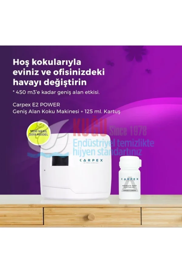 KGC-921170 Carpex E2 Power Eco 450 m3 Alan Etkili Geniş Alan Kokulandırma Koku Makinesi - Görsel 16
