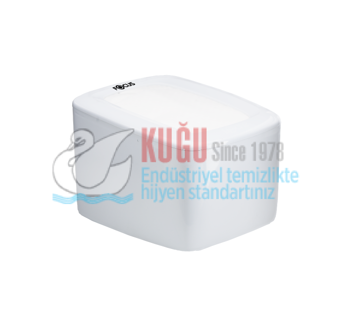 2c049bd4-c3c5-4fd3-b156-8234d0cdd283.png 50004201 Focus Masa Üstü Beyaz Renk Üstten Çekmeli Dispenser Peçetelik Aparatı - Görsel 1