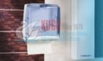 KGB-11270 Şeffaf Mavi 300'lü Z Katlama Kağıt Havlu Banyo ve Mutfak Dispanseri Aparatı - Görsel 5