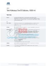 KT-424011 1000 ml Tork Kokusuz Sıvı El Sabunu - Görsel 5