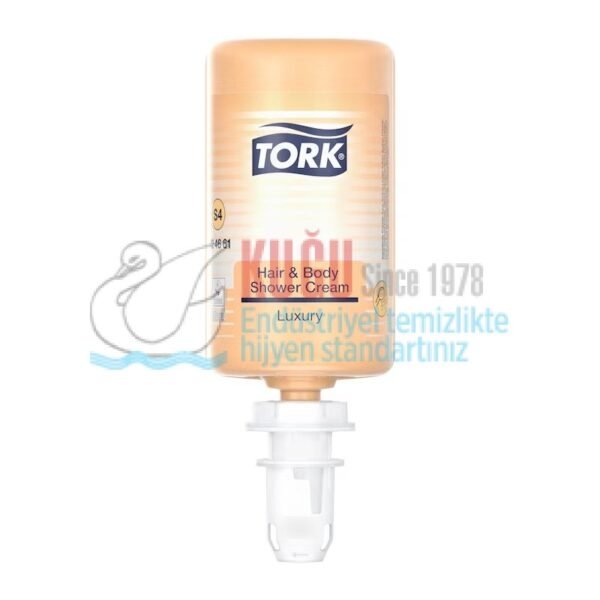 KT-424661 Tork S4 Sistem Lüks Hair&Body Sıvı Sabun (1 Adet 1 Litre-Koli İçi 6 Adet) - Görsel 1