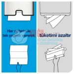 KT-551000 Tork Matic® H1 Sistem Beyaz Manuel Autocut Havlu Kâğıt Rulosu Hareketli Havlu Dispenseri - Görsel 19