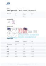 KT-460004 Tork Xpress® H2 Sistem Paslanmaz Çelik Metal Z Katlı Havlu Dispenseri - Görsel 9