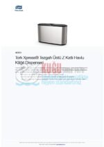 KT-460005 Tork Xpress® H2 Sistem Paslanmaz Çelik Metal Masa Üstü Z Katlı Havlu Kâğıt Dispenseri - Görsel 9