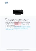 KT-460015 Tork Image Çöp Kovası 50l için Kapak - Görsel 3