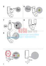 KT-460009 Tork Intuition™ Sensörlü Paslanmaz Çelik Metal S4 Sistem Köpük Sabun Dispenseri - Görsel 13