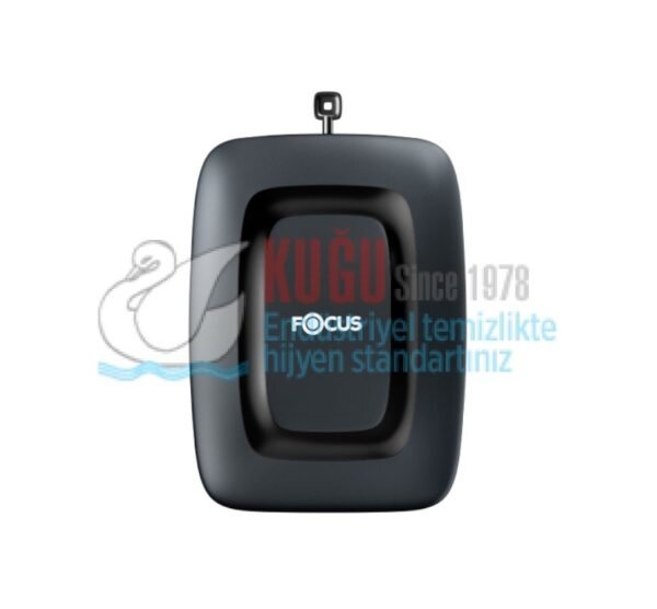 50004189 Focus V Katlı Siyah Renk WC Tuvalet Kağıdı Dispenser Aparatı - Görsel 1