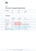 KT-500902 Tork 800 ML Lüks Yumuşak Köpük Sabun - Görsel 3