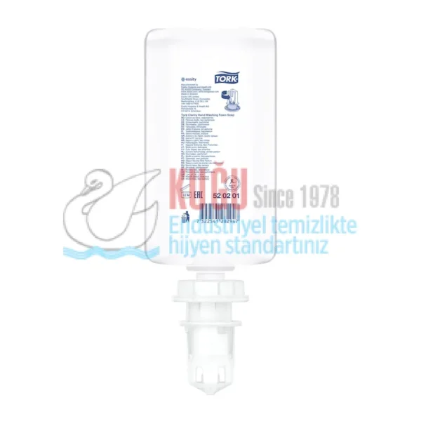 KT-520201 Tork S4 Sistem 1000 ML Şeffaf Clarity Köpük Sabun (1 Adet 1000 ML-Koli İçi 6 Adet) - Görsel 2