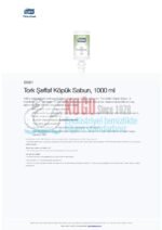 KT-520201 Tork S4 Sistem 1000 ML Şeffaf Clarity Köpük Sabun (1 Adet 1000 ML-Koli İçi 6 Adet) - Görsel 3