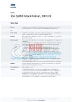 KT-520201 Tork S4 Sistem 1000 ML Şeffaf Clarity Köpük Sabun (1 Adet 1000 ML-Koli İçi 6 Adet) - Görsel 5