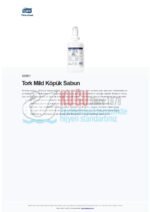 KT-520501 Tork 1000 ML S4 Sistem Mild Premium Köpük Sabun (1 Adet 1000 ML-Koli İçi 6 Adet) - Görsel 8