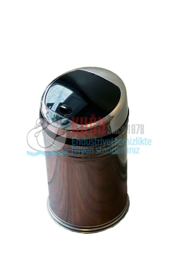 SCK-2022 Paslanmaz Çelik 16 Litre İç Hacimli Sensörlü ve Fotoselli Mutfak Banyo Çöp Kovası - Görsel 1