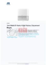 KT-551000 Tork Matic® H1 Sistem Beyaz Manuel Autocut Havlu Kâğıt Rulosu Hareketli Havlu Dispenseri - Görsel 22