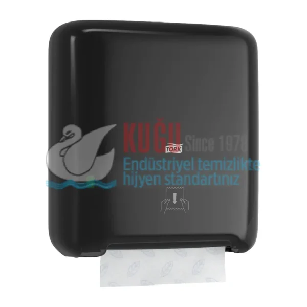 KT-551008 Tork Matic® H1 Sistem Siyah Manuel Autocut Havlu Kâğıt Rulosu Hareketli Havlu Dispenseri - Görsel 6
