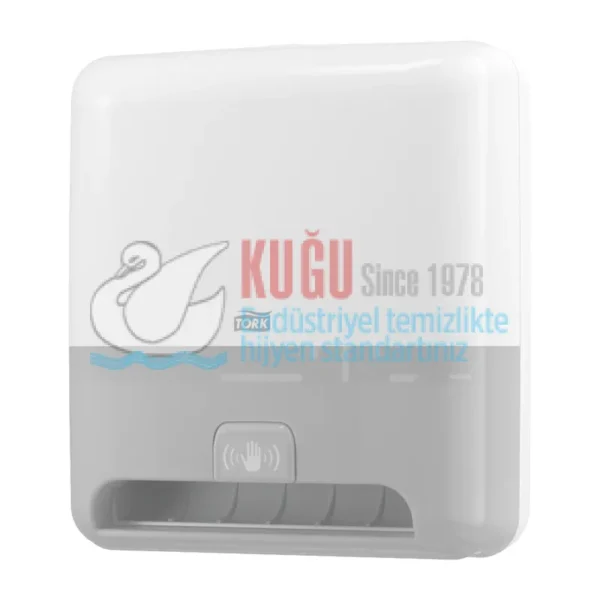 KT-551100 Sensörlü Tork Matic® H1 Sistem Beyaz Hareketli Havlu Dispenseri - Görsel 1