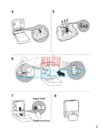 KT-551100 Sensörlü Tork Matic® H1 Sistem Beyaz Hareketli Havlu Dispenseri - Görsel 20