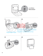 KT-551100 Sensörlü Tork Matic® H1 Sistem Beyaz Hareketli Havlu Dispenseri - Görsel 23