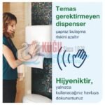 KT-551100 Sensörlü Tork Matic® H1 Sistem Beyaz Hareketli Havlu Dispenseri - Görsel 8