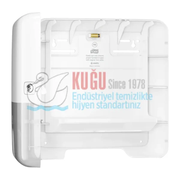 KT-552100 Tork Xpress®  H2 Sistem Beyaz Mini Z Katlı Havlu Dispenseri - Görsel 6