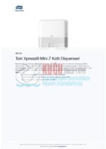 KT-552100 Tork Xpress®  H2 Sistem Beyaz Mini Z Katlı Havlu Dispenseri - Görsel 11