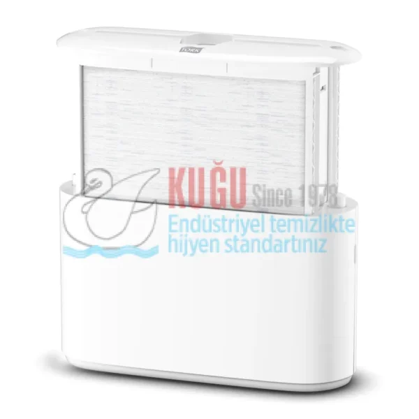 KT-552200 Tork Xpress® H2 Sistem Beyaz Masa Üstü Z Katlı Havlu Kâğıt Dispenseri - Görsel 5