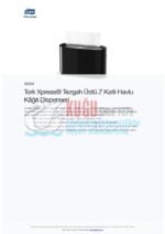 KT-552208 Tork Xpress® H2 Sistem Siyah Masa Üstü Z Katlı Havlu Kâğıt Dispenseri - Görsel 7